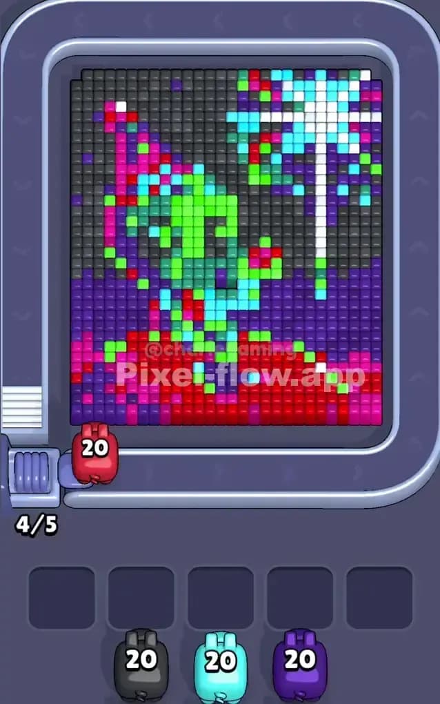 Pixel Flow Level 270 Screenshot