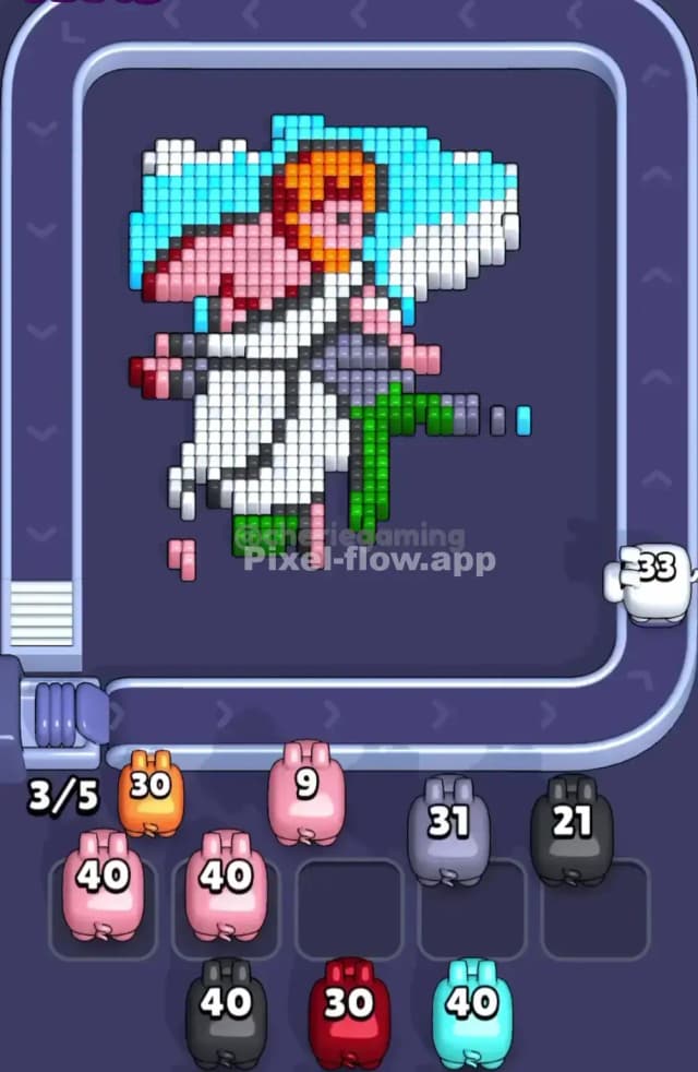 Pixel Flow Level 1731 Solution 2