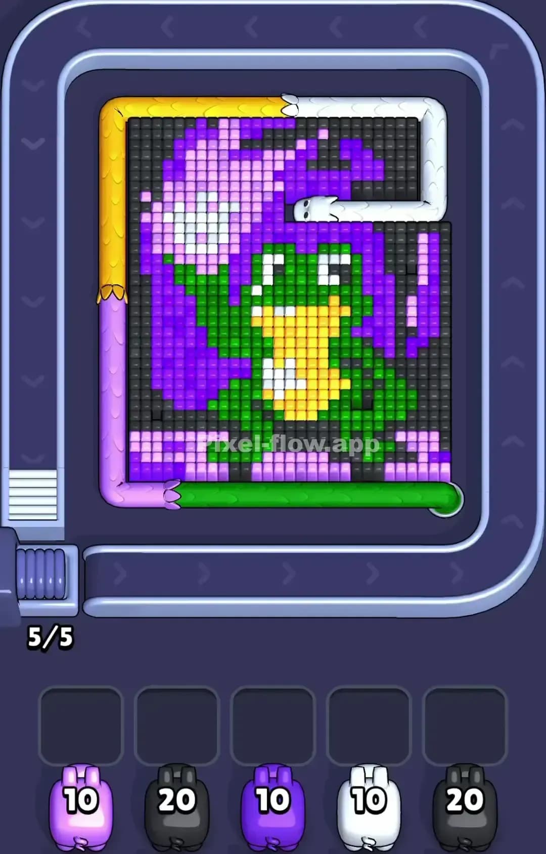 Pixel Flow Level 1121 Screenshot