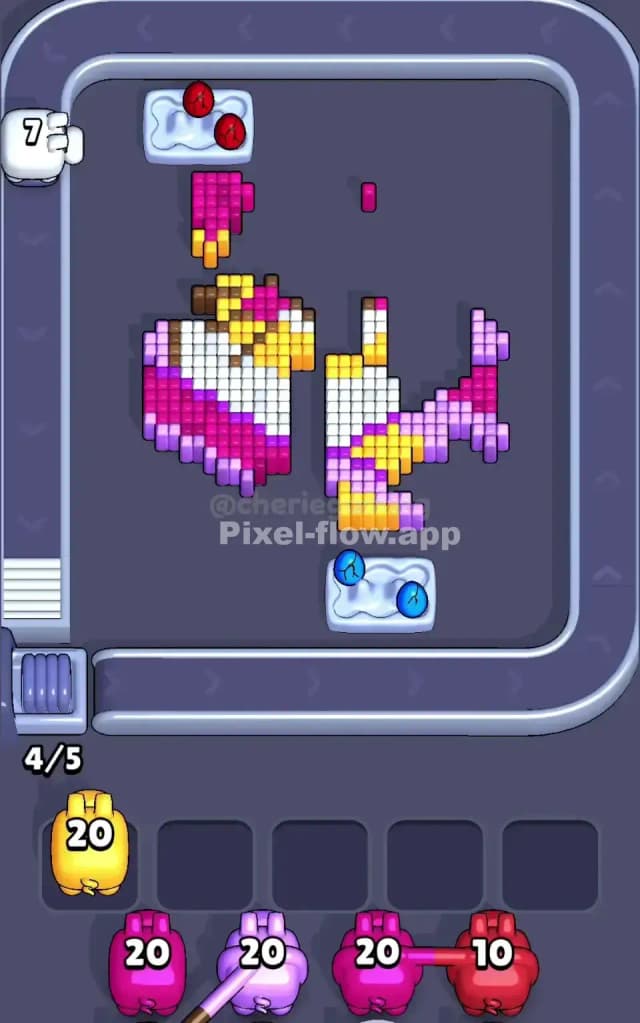 Pixel Flow Level 771 Solution 3