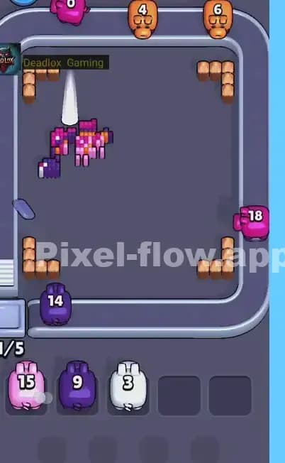 Pixel Flow Level 488 Solution 3