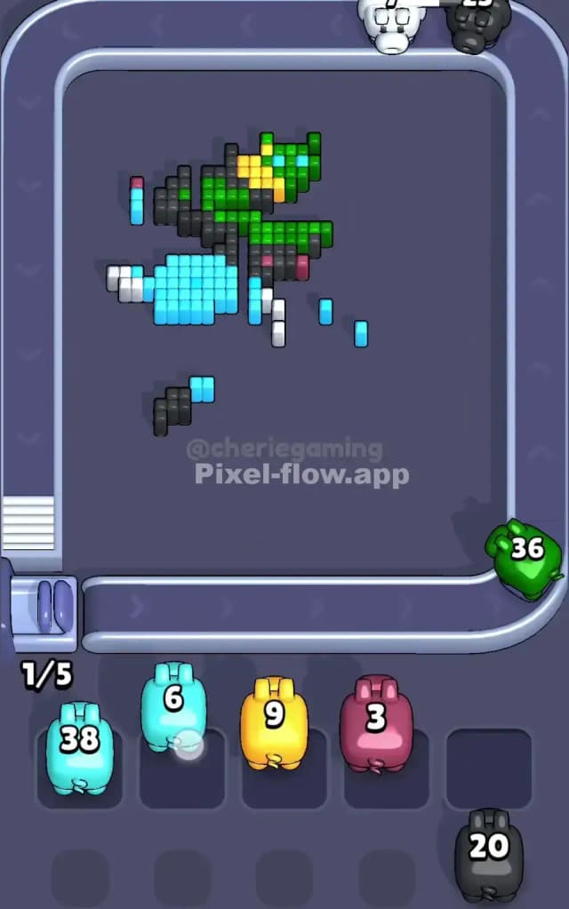 Pixel Flow Level 640 Solution 3