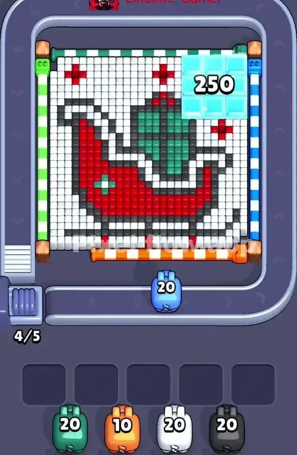 Pixel Flow Level 340 Gameplay