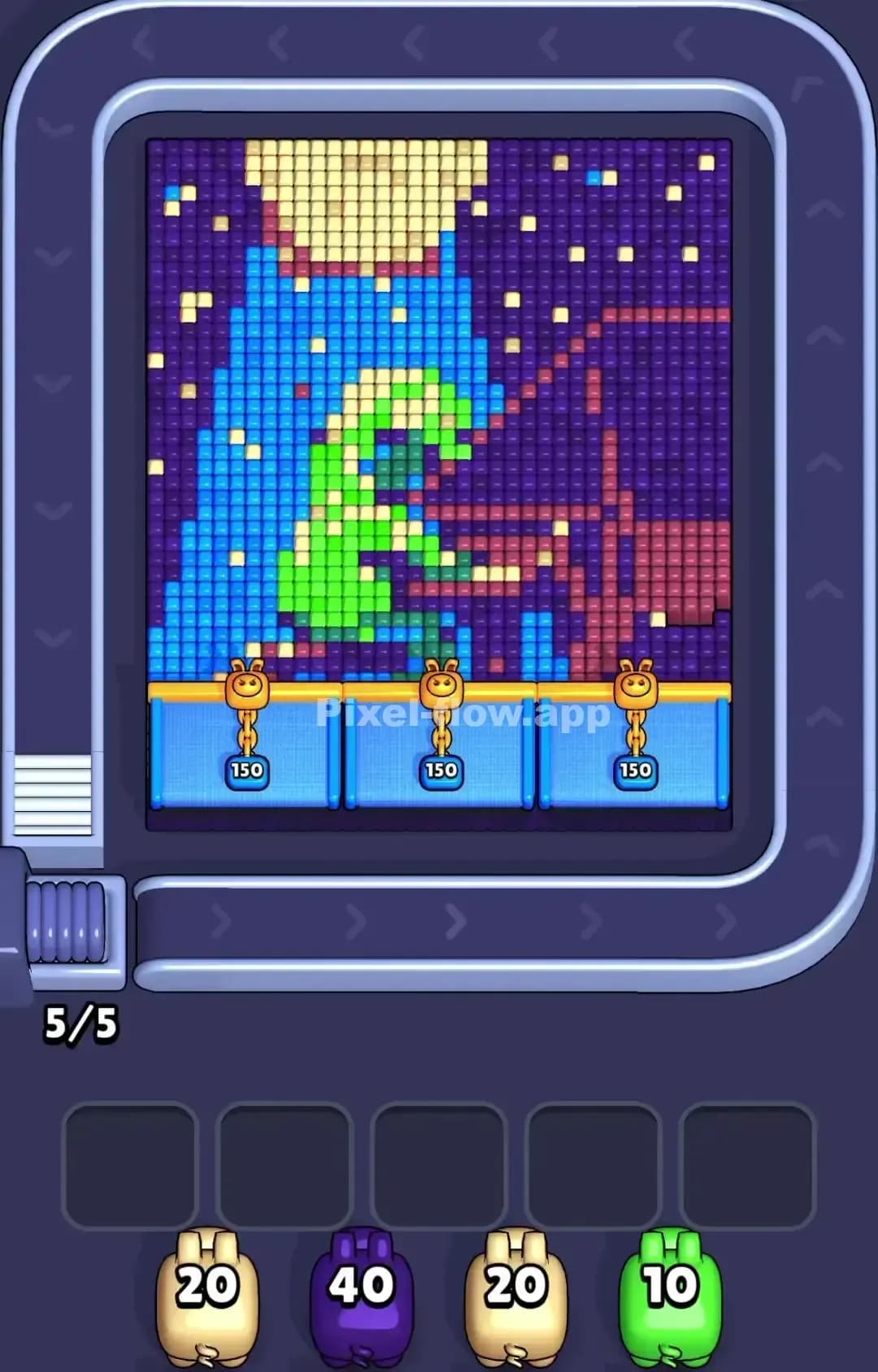Pixel Flow Level 1115 Screenshot