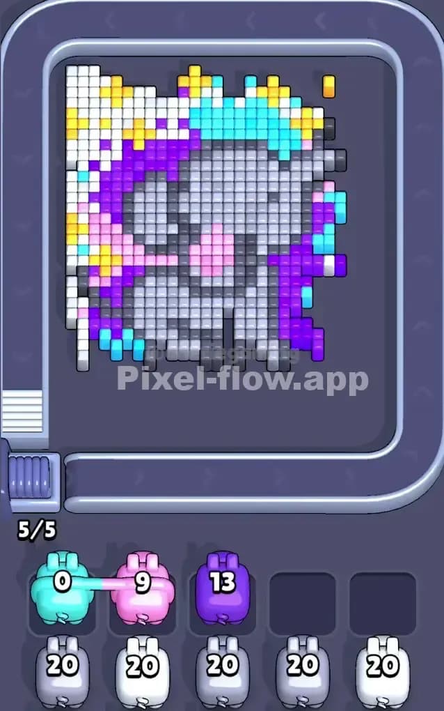 Pixel Flow Level 304 Solution 1