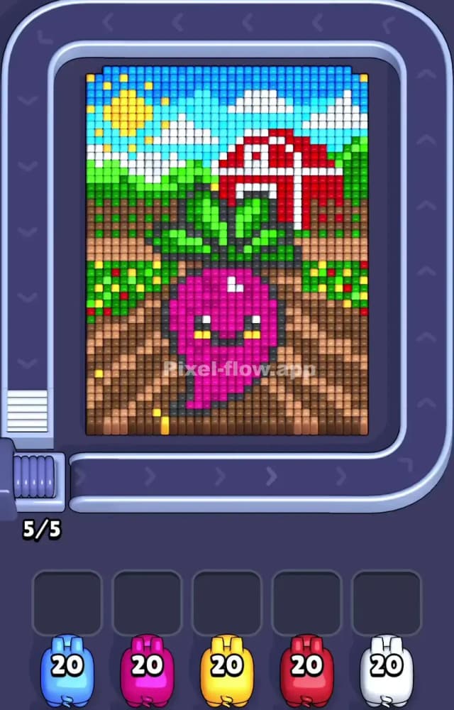 Pixel Flow Level 1013 Gameplay