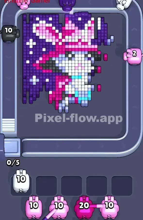 Pixel Flow Level 371 Solution 1