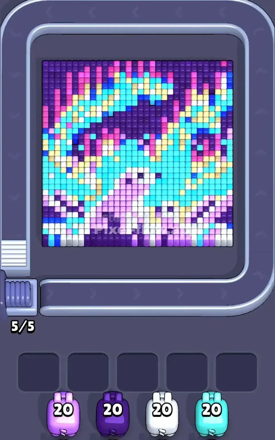 Pixel Flow Level 307 Screenshot