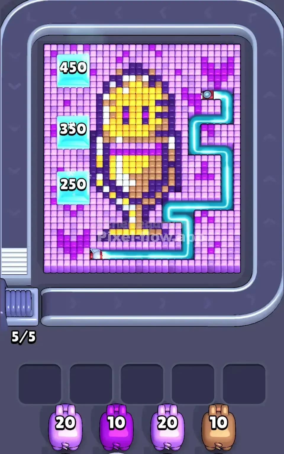 Pixel Flow Level 657 Screenshot