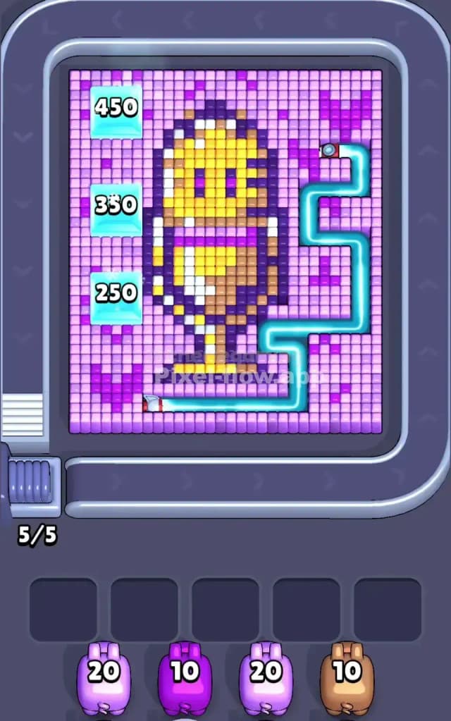 Pixel Flow Level 657 Gameplay
