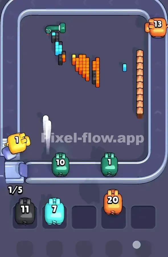 Pixel Flow Level 414 Solution 3