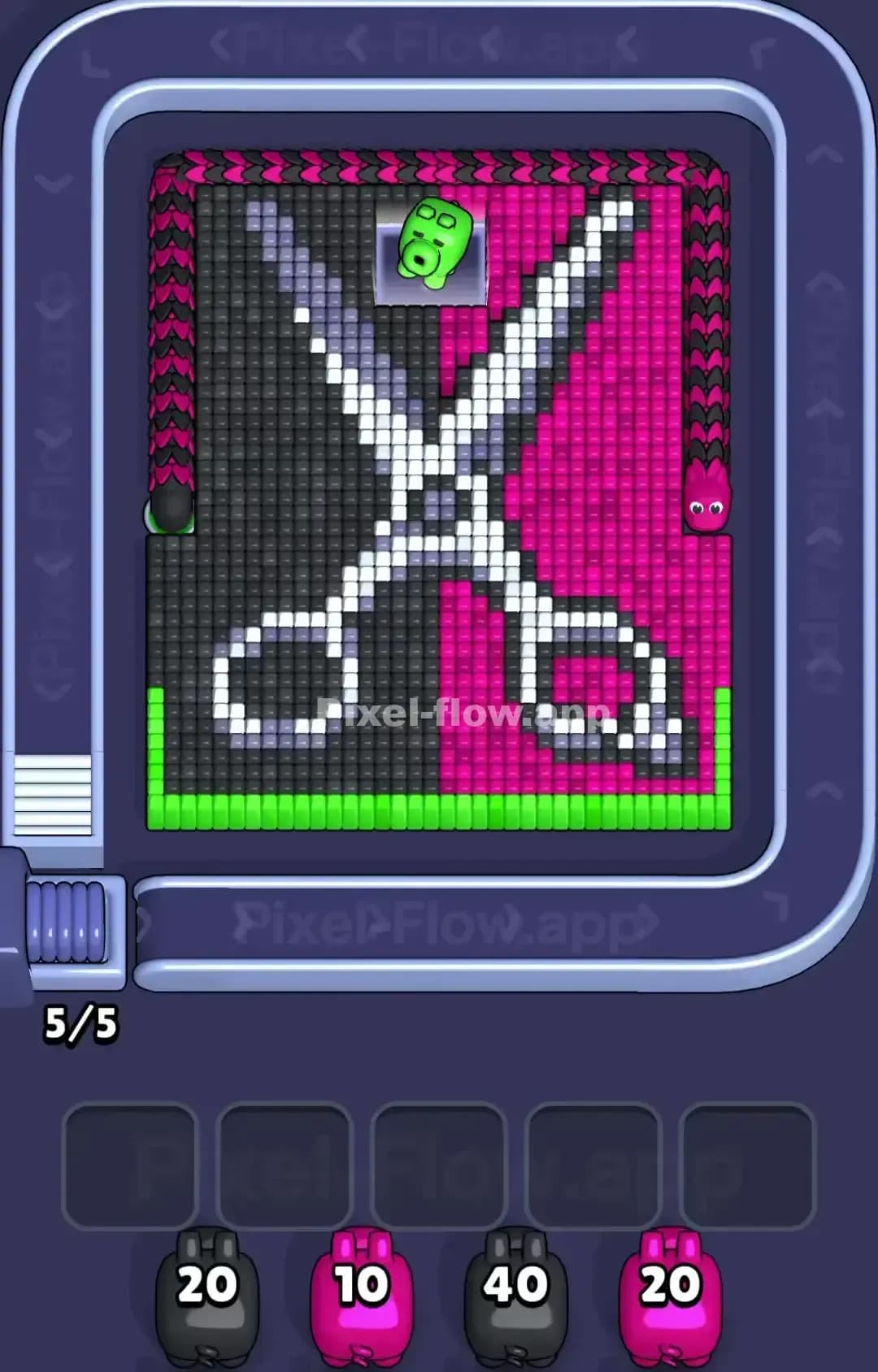 Pixel Flow Level 1421 Screenshot