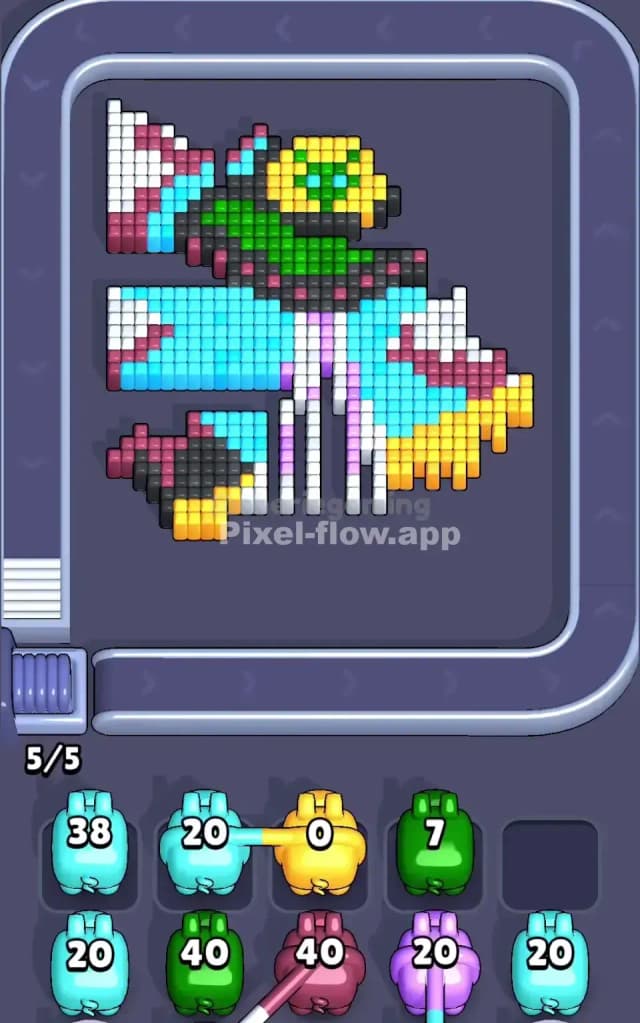 Pixel Flow Level 640 Solution 2