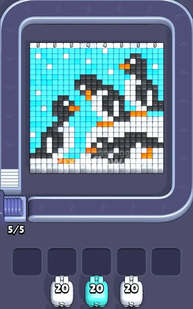 Pixel Flow Level 60 Gameplay