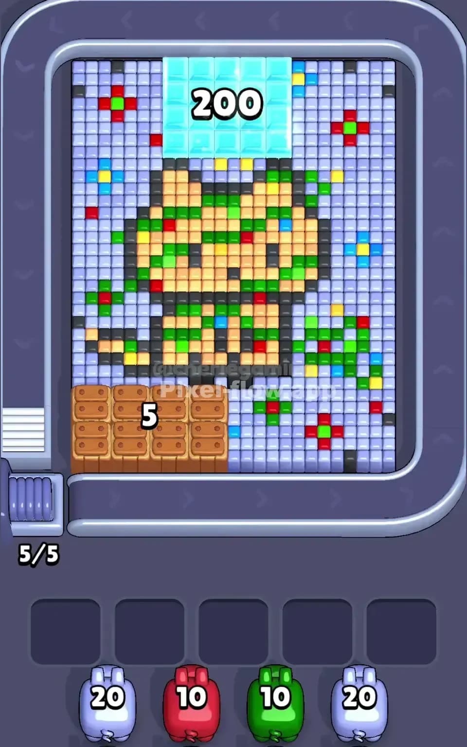 Pixel Flow Level 368 Screenshot