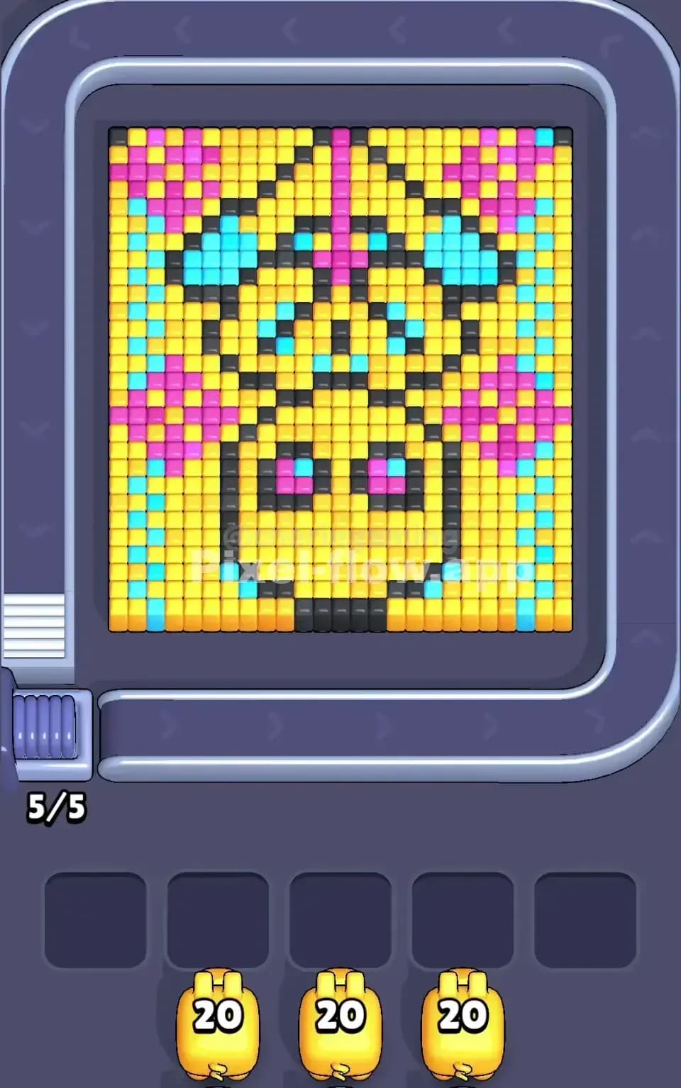 Pixel Flow Level 34 Screenshot