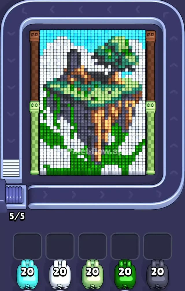 Pixel Flow Level 815 Gameplay