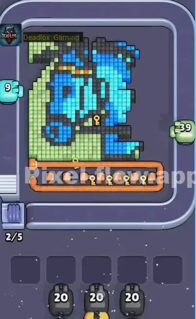 Pixel Flow Level 430 Solution 1