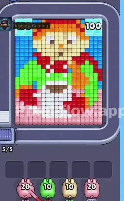 Pixel Flow Level 466 Gameplay