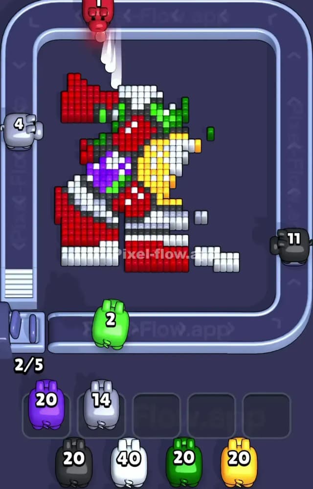 Pixel Flow Level 1138 Solution 2