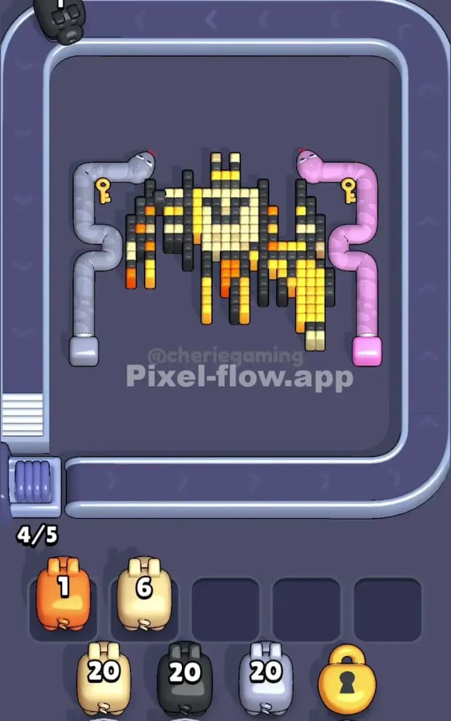 Pixel Flow Level 206 Solution 2
