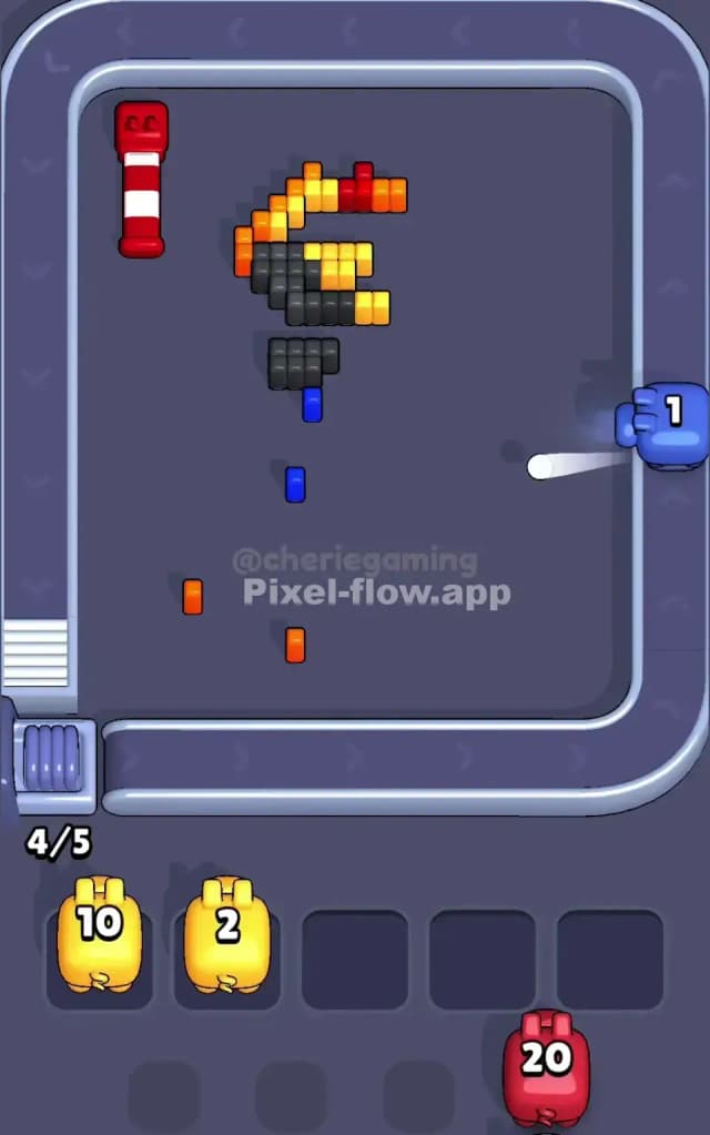 Pixel Flow Level 348 Solution 3