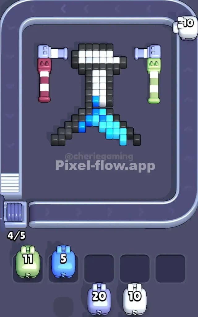 Pixel Flow Level 56 Solution 2