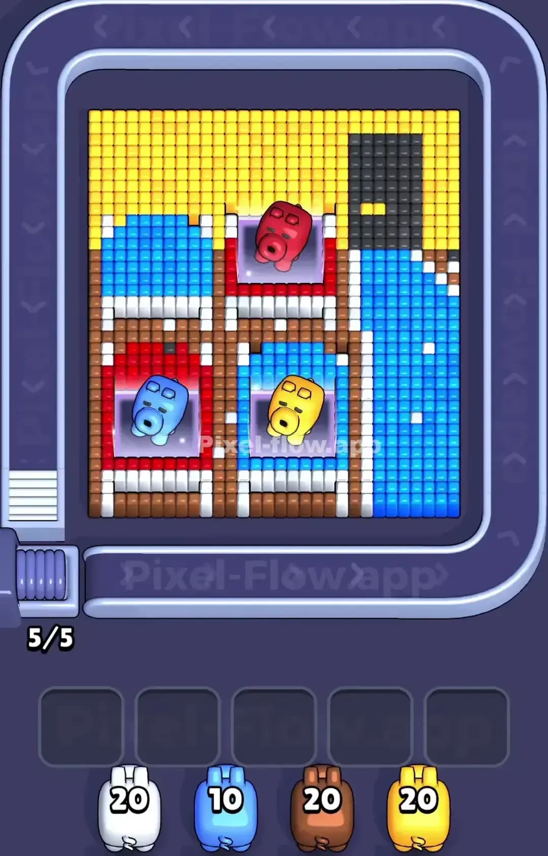 Pixel Flow Level 1081 Screenshot