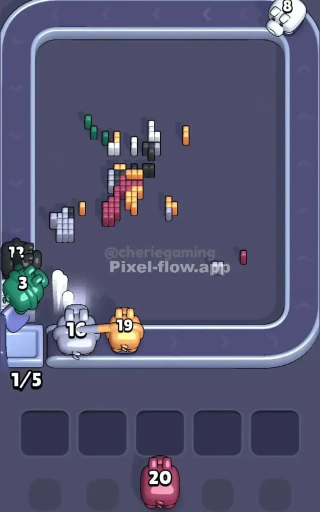 Pixel Flow Level 471 Solution 3