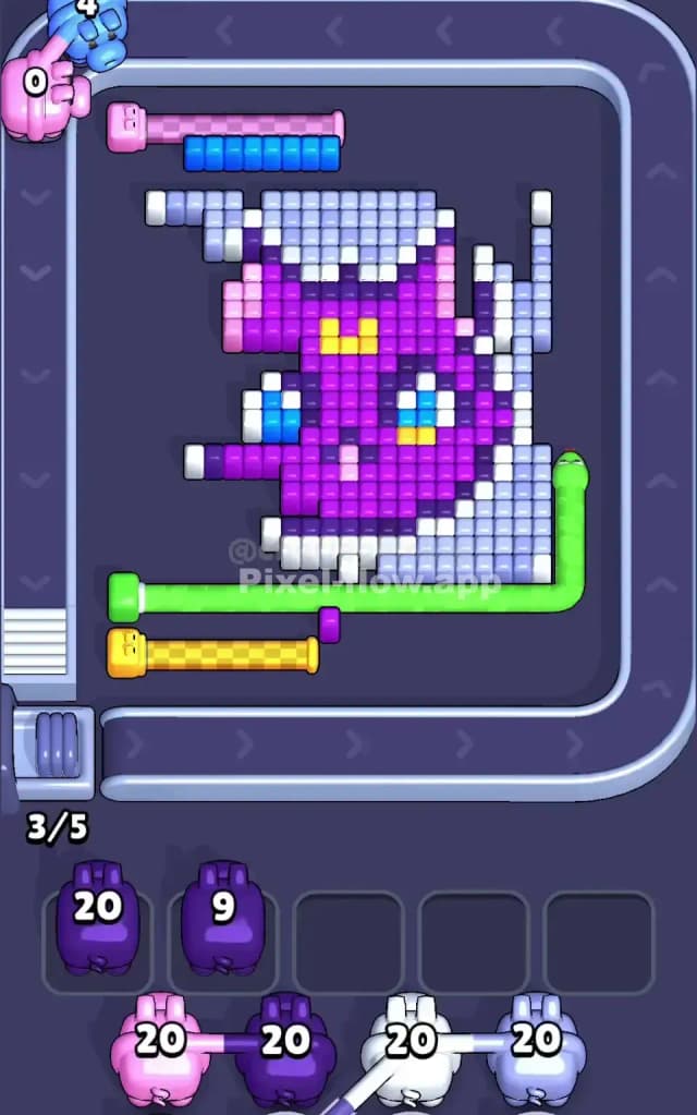 Pixel Flow Level 782 Solution 1