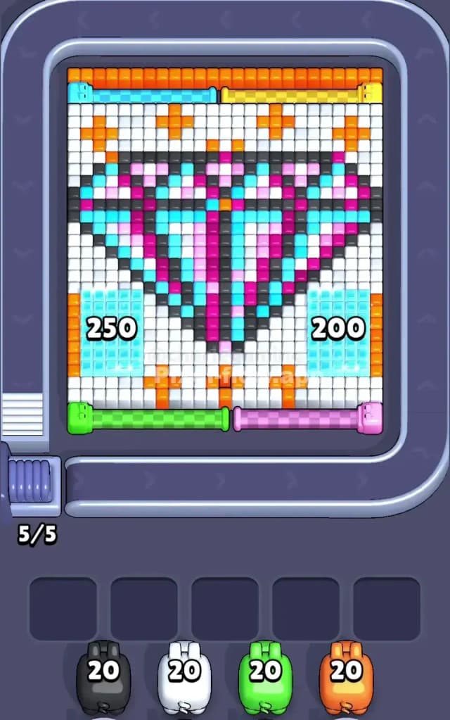 Pixel Flow Level 480 Gameplay