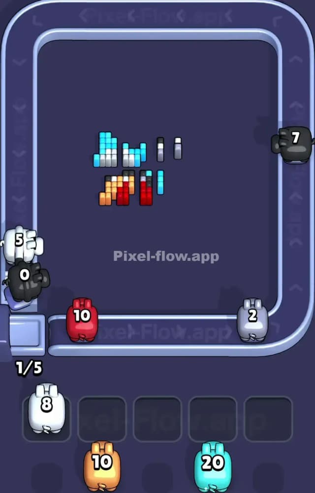 Pixel Flow Level 1459 Solution 3