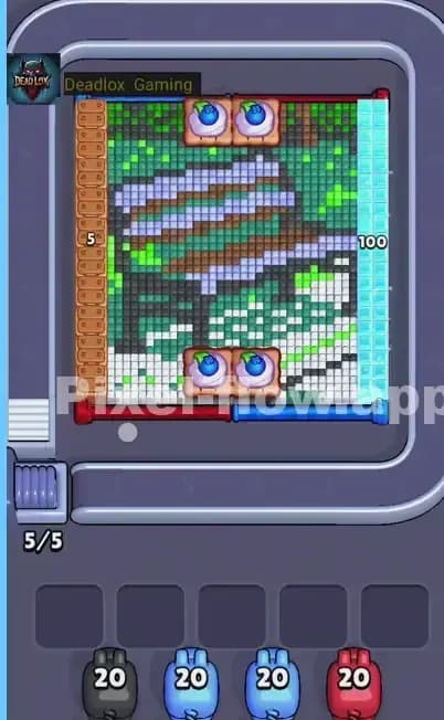 Pixel Flow Level 487 Screenshot