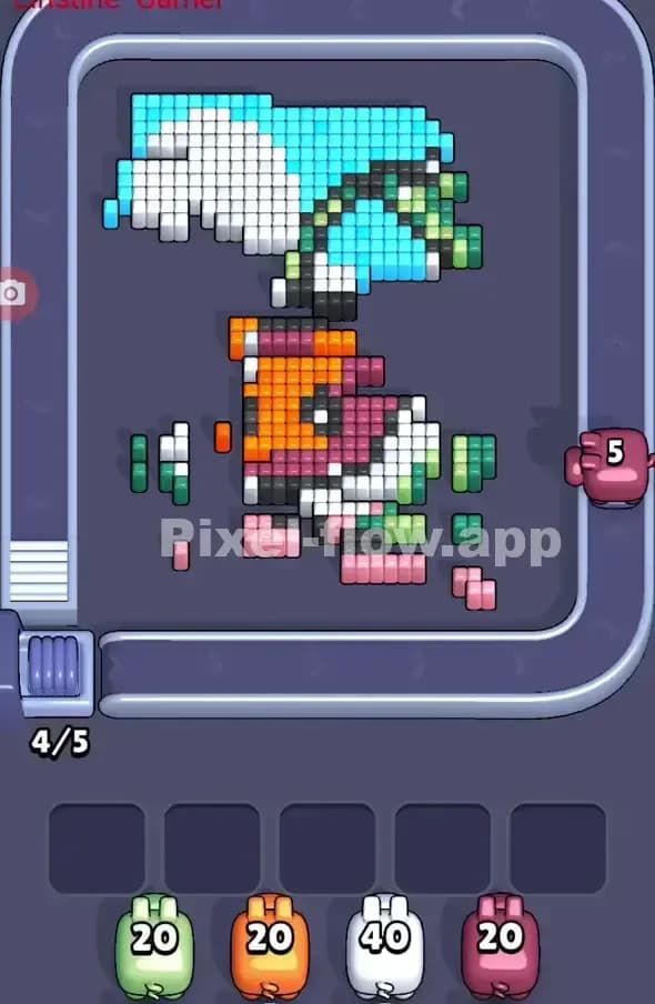 Pixel Flow Level 315 Solution 2