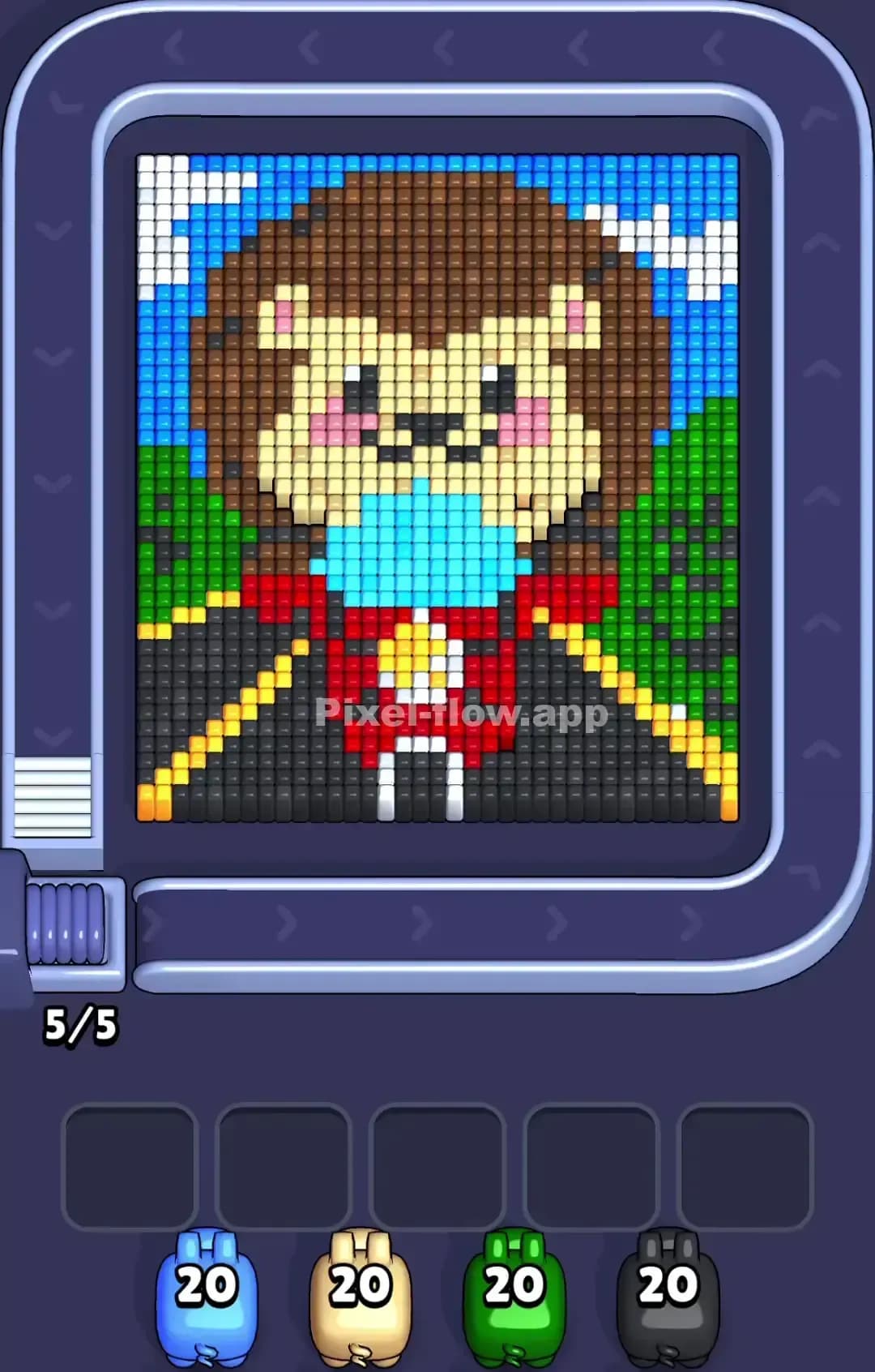 Pixel Flow Level 955 Screenshot