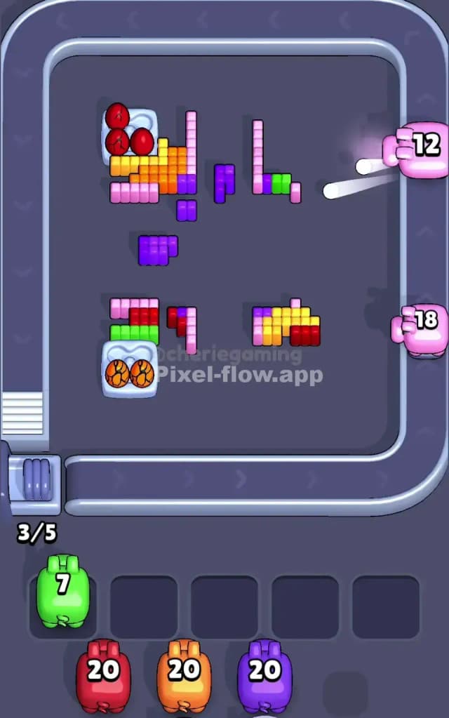 Pixel Flow Level 665 Solution 3