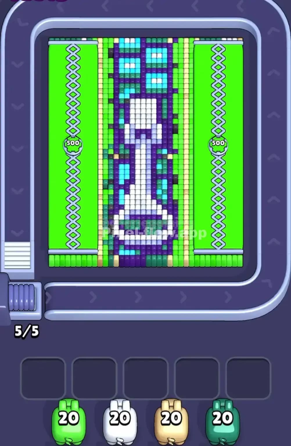 Pixel Flow Level 1760 Screenshot