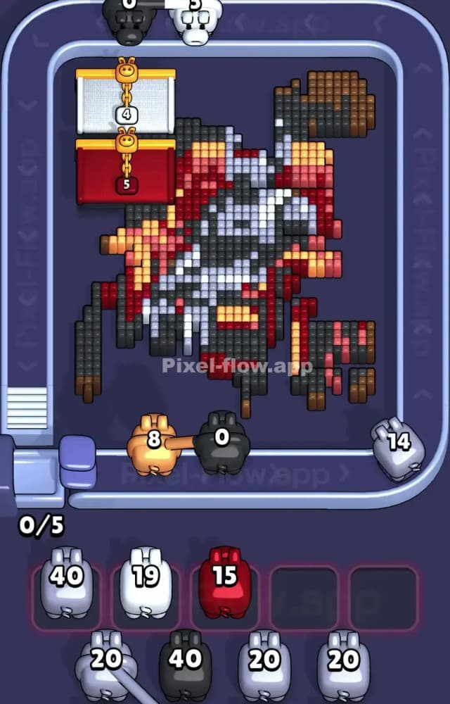 Pixel Flow Level 1348 Solution 2