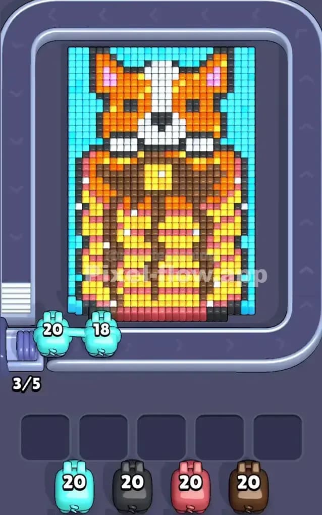 Pixel Flow Level 255 Screenshot