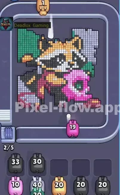 Pixel Flow Level 471 Solution 1
