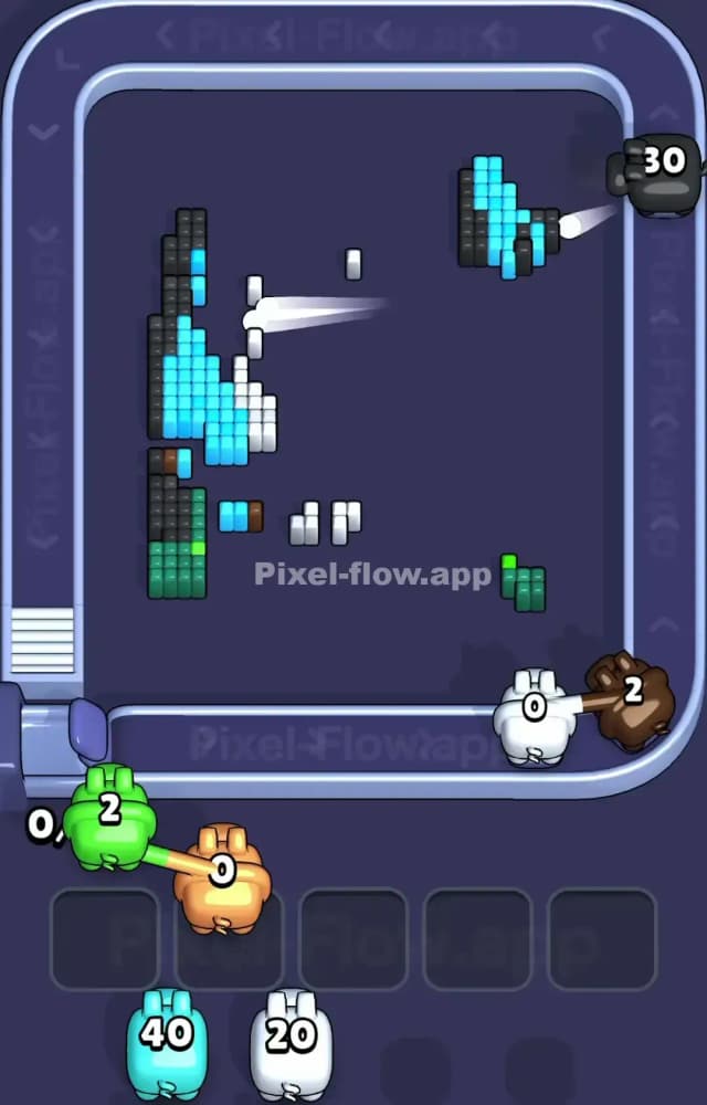 Pixel Flow Level 1292 Solution 3