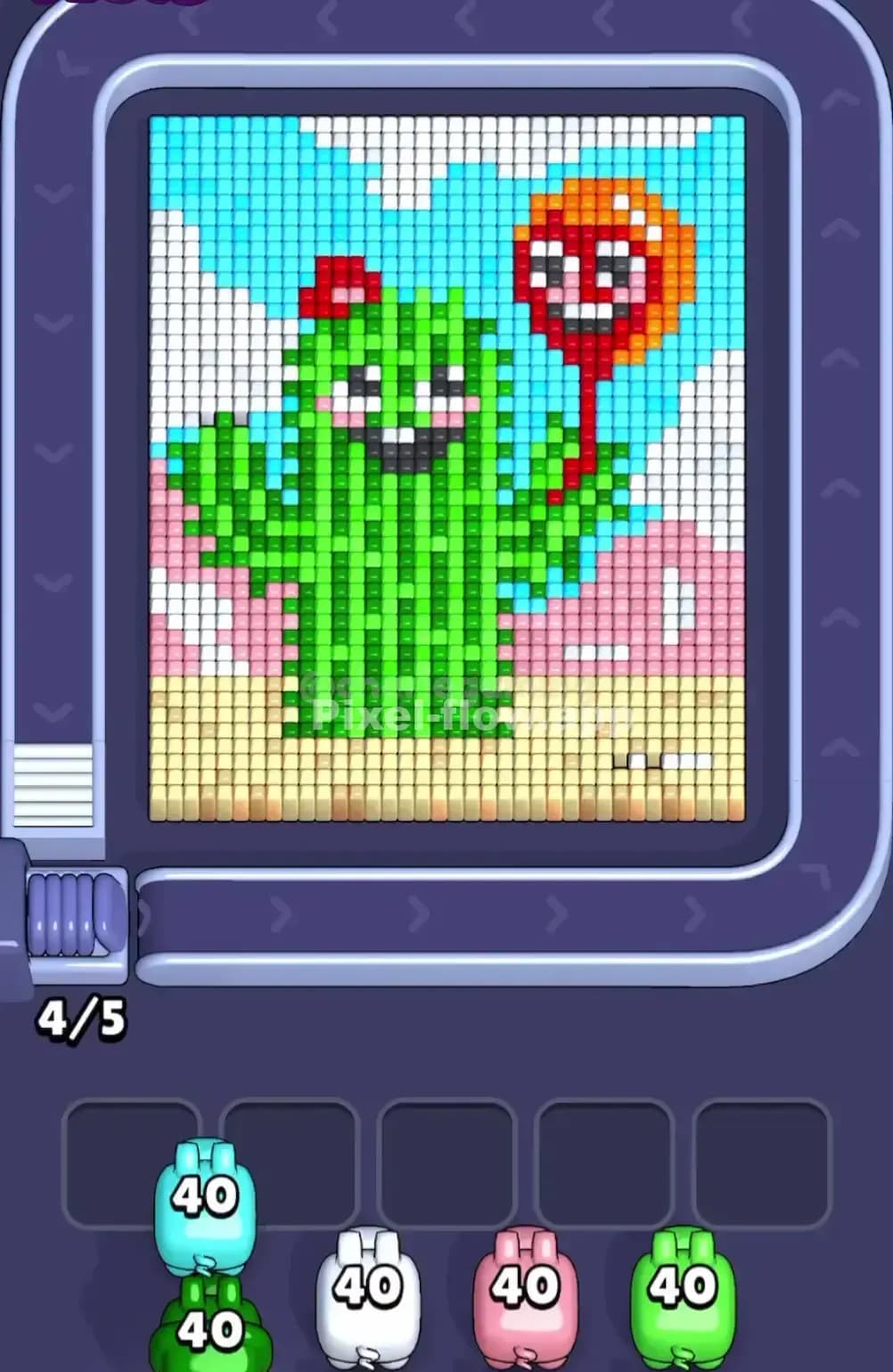 Pixel Flow Level 1787 Screenshot