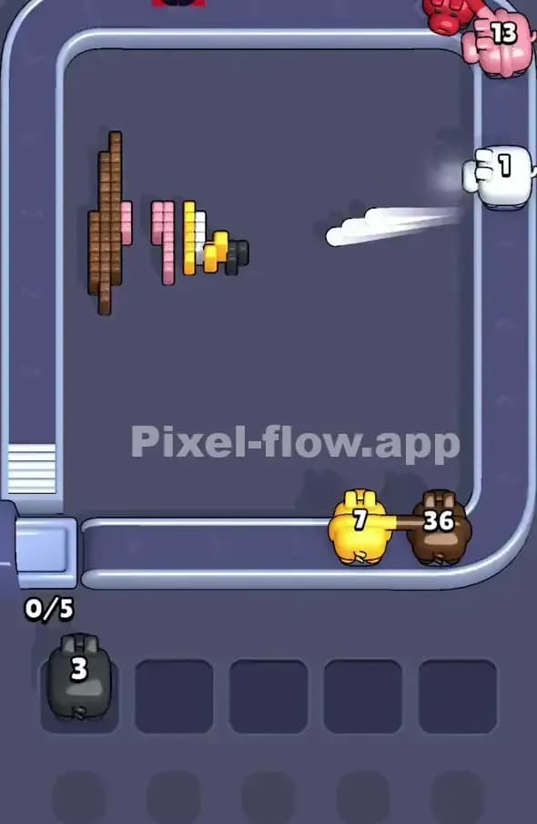 Pixel Flow Level 364 Solution 3
