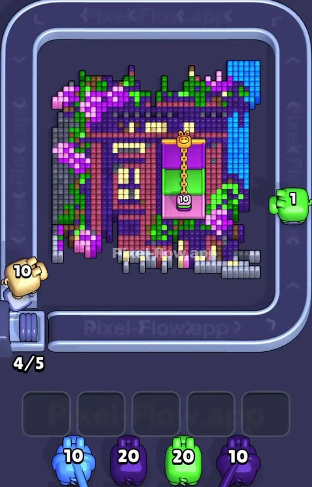 Pixel Flow Level 1379 Solution 1