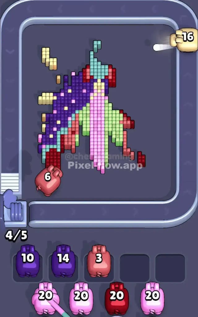 Pixel Flow Level 601 Solution 2