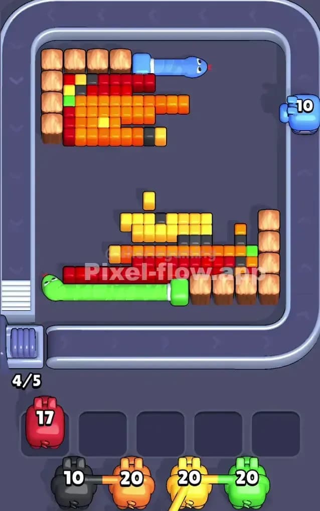 Pixel Flow Level 285 Solution 2