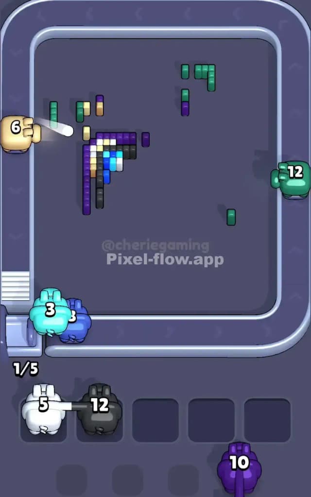 Pixel Flow Level 507 Solution 3