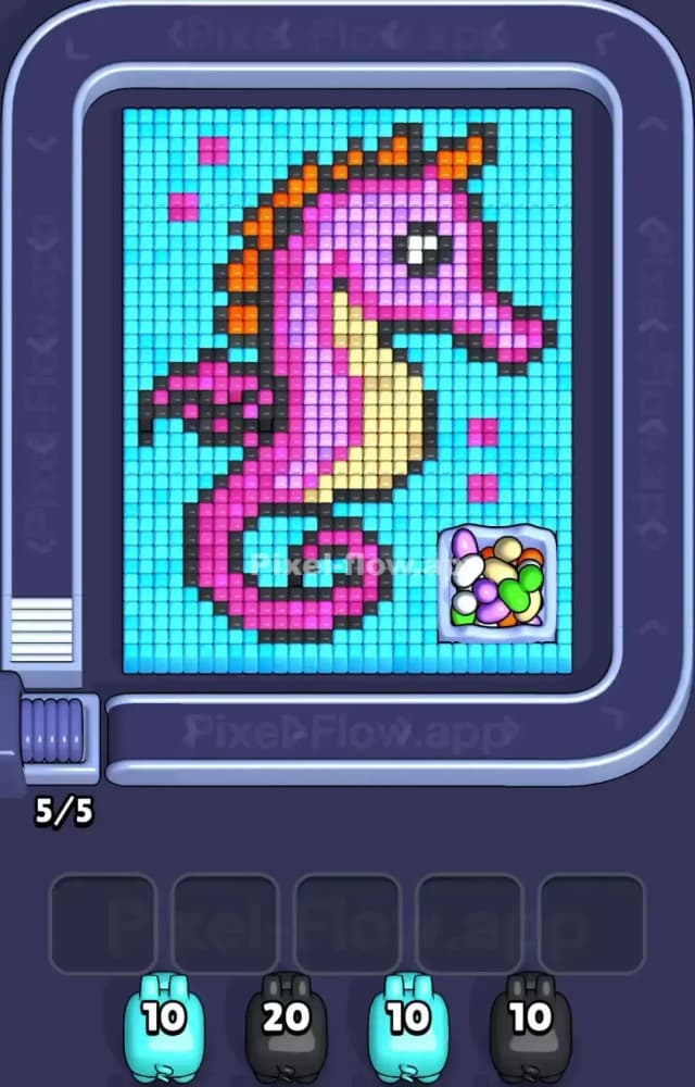 Pixel Flow Level 1332 Gameplay