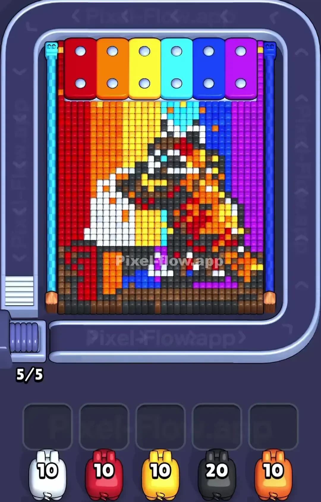 Pixel Flow Level 1447 Screenshot