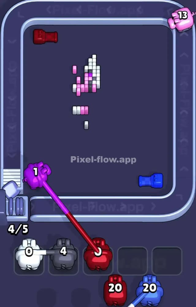 Pixel Flow Level 1260 Solution 3